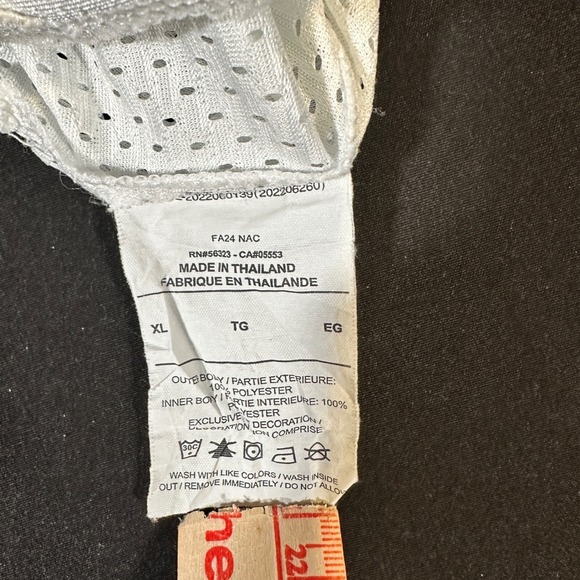 Nike Kobe Jersey Mens XL White Reversible NBA Basketball Mamba Forever FZ0934 - Picture 14 of 15